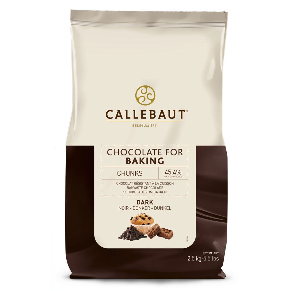 Callebaut Dark Bakestable Chocolate Chunks - 2